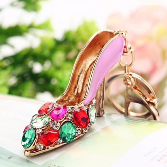 Cute Nation Accessories - NEW Cute Heels Handbag Cjarm / Keychain 32